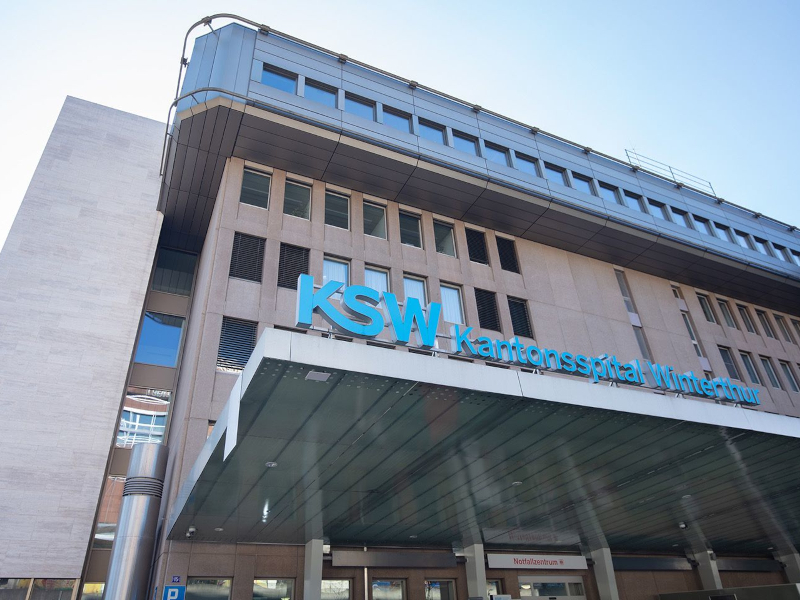 Kantonsspital Winterthur - Aussenansicht Kantonsspital Winterthur - Aussenansicht