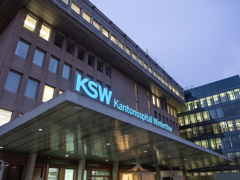 Kantonsspital Winterthur - Eingang Nord Kantonsspital Winterthur - Eingang Nord