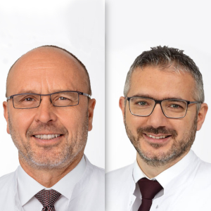 Prof. Dr. med. Joachim Schmidt und  Dr. med. Ahmet Ercan - Portrait