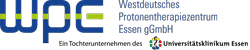 Westdeutsches Protonentherapiezentrum Essen (WPE) Klinik für Partikeltherapie Universitätsklinikum Essen  - Logo
